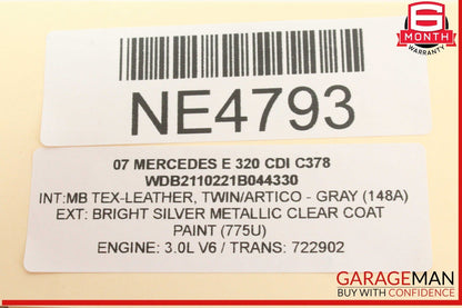 Mercedes W211 E320 CDI Voice Communication Control Module 2218708726 OEM