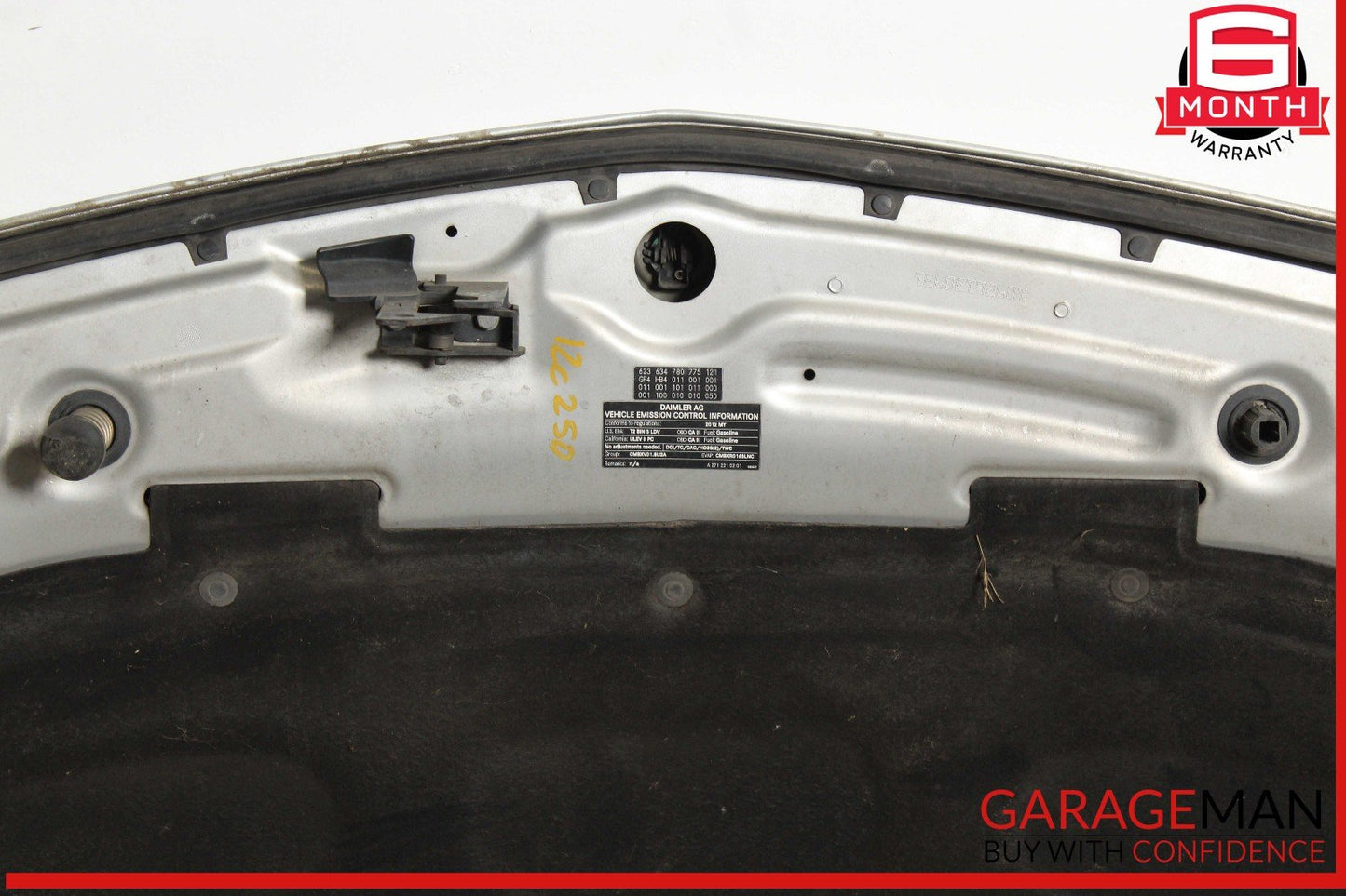 12-14 Mercedes W204 C250 C350 Front Hood Bonnet Lid Cover Panel OEM