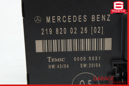 06-11 Mercedes W219 CLS500 CLS63 Rear Left Door Control Module 2198200226 OEM