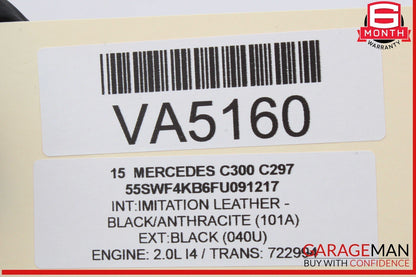 15-20 Mercedes W205 C300 C350e Front Left Side Door Window Regulator Motor OEM