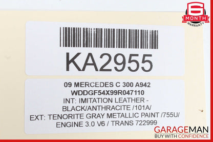 08-11 Mercedes W204 C300 C350 Rear Left Side Door Sound Speaker OEM
