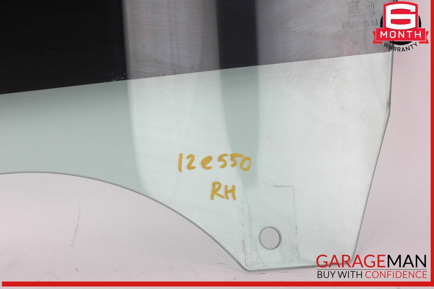 11-17 Mercedes W207 E500 E550 Convertible Door Window Glass Front Right Side OEM