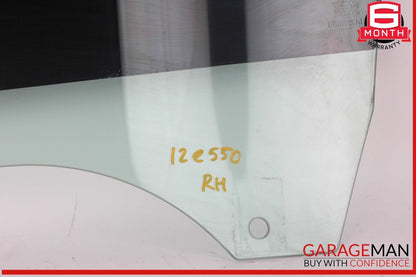 11-17 Mercedes W207 E500 E550 Convertible Door Window Glass Front Right Side OEM