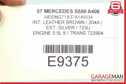 07-13 Mercedes W221 S550 S600 Electric Power Supply Control Fuse Box Module OEM