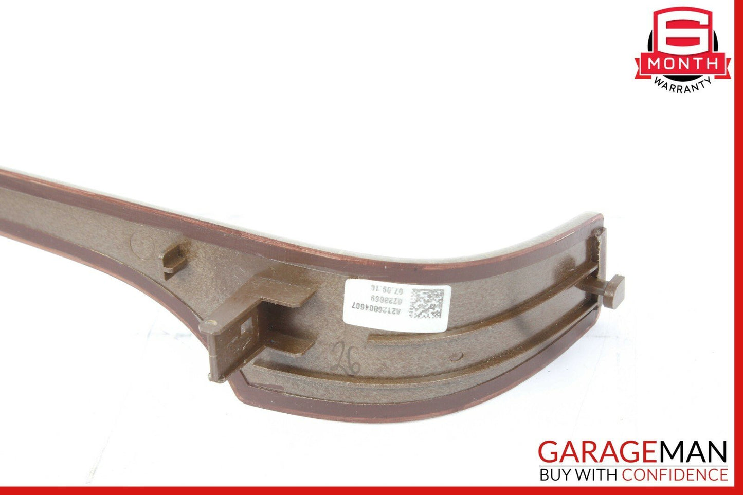 10-16 Mercedes W212 E350 E550 E63 AMG Steering Column Cover Boot Trim Wood OEM
