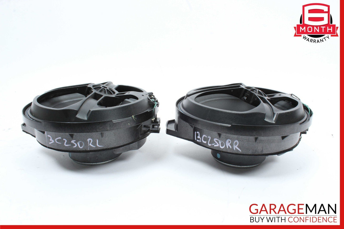 08-18 Mercedes W204 C250 C300 Door Audio Speaker Logic 7 Set of 2 OEM