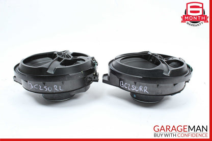 08-18 Mercedes W204 C250 C300 Door Audio Speaker Logic 7 Set of 2 OEM