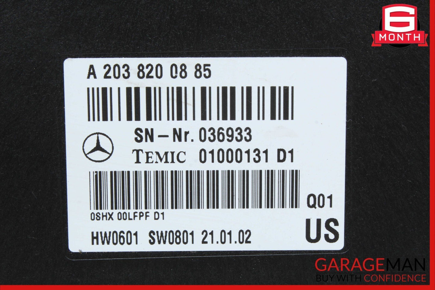 03-06 Mercedes W208 CLK350 Communication Voice Control Module 2038200885 OEM