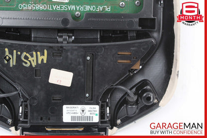14-17 Maserati Ghibli Front Overhead Dome Light Lamp Switch Control Module OEM