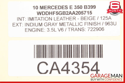 10-13 Mercedes W212 E250 E350 Front Left Dashboard Dash AC A/C Air Vent Grille