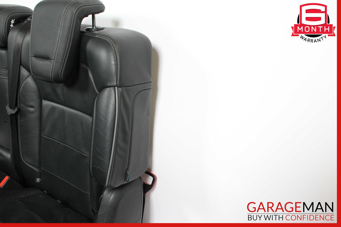 13-16 Mercedes X166 GL450 Rear Left Driver Side Complete Seat Cushion Black OEM