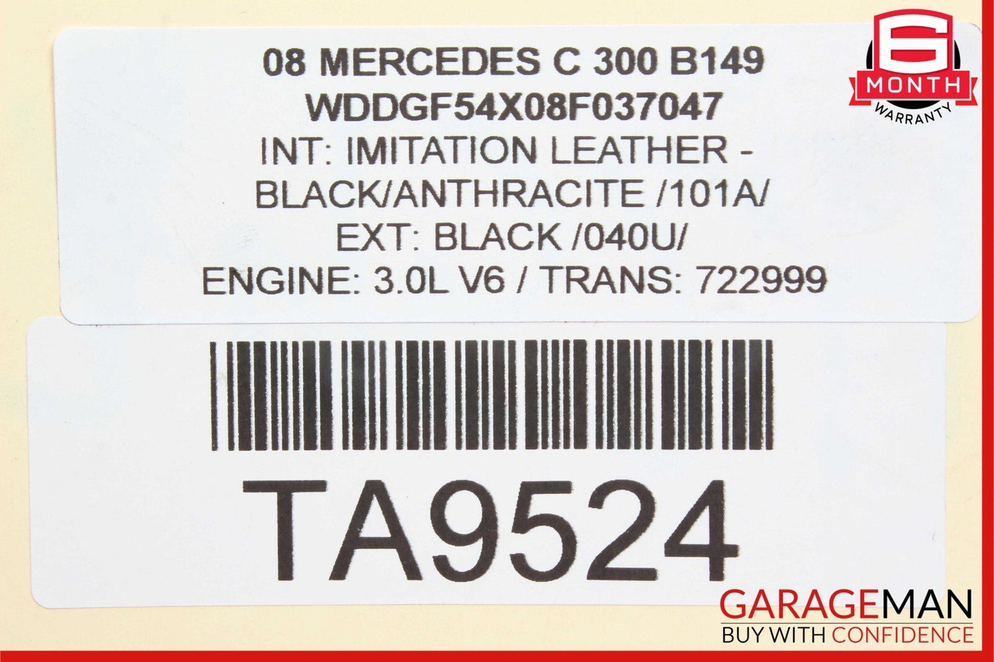 Mercedes C300 GLK350 CLK350 C350 E350 Left Side Engine Cylinder Head Cover