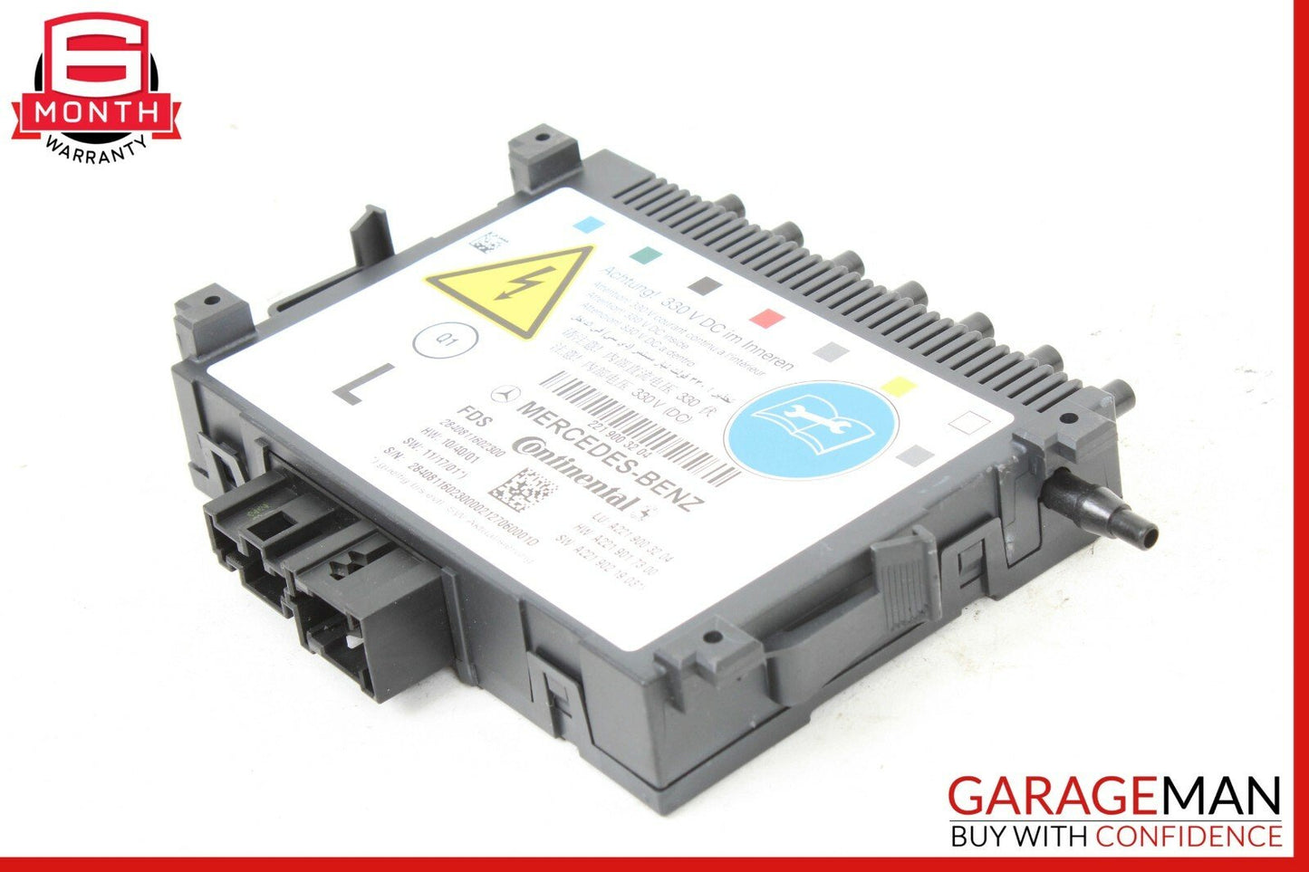 10-13 Mercedes W221 S550 S600 Front Left Side Seat Dynamic Massage Control Unit
