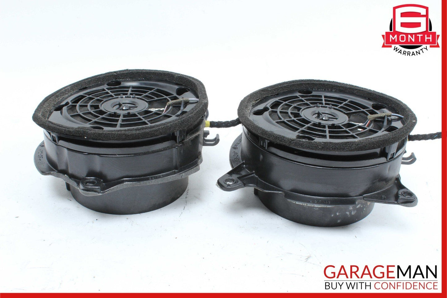 96-03 Mercedes W211 E320 Front Right & Left Side Door Sound Speakers Set OEM