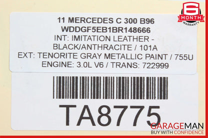 05-12 Mercedes W204 C300 CLS550 E350 SL550 CLK350 Lower Oil Pan 2720100128 OEM