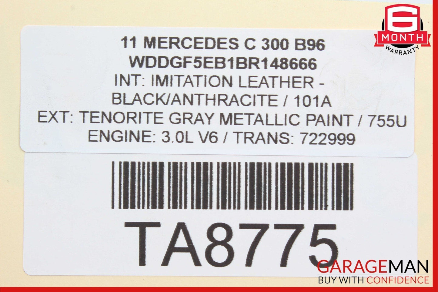 05-12 Mercedes W204 C300 CLS550 E350 SL550 CLK350 Lower Oil Pan 2720100128 OEM