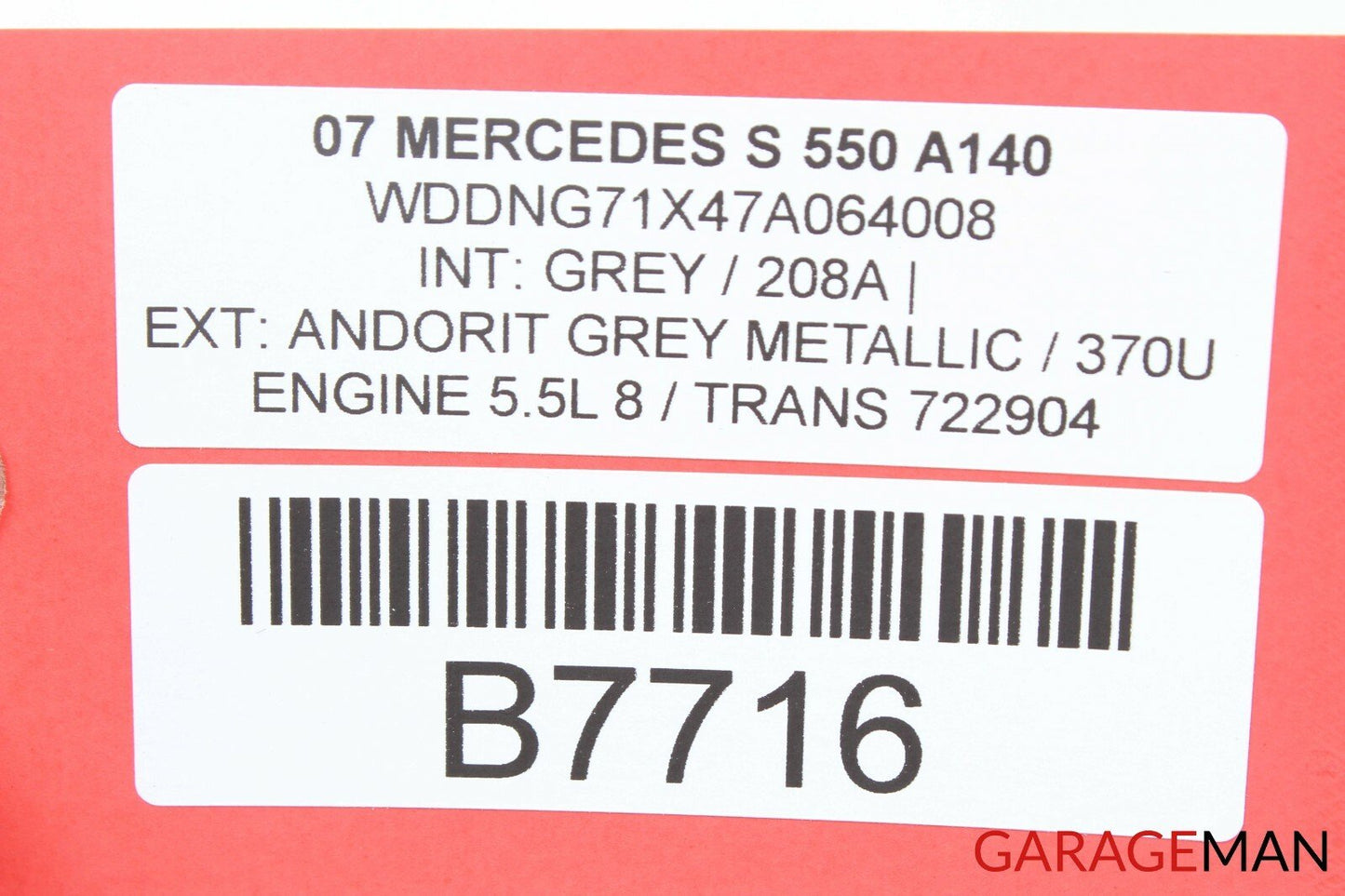 07-13 MERCEDES W221 S550 VOICE LANGUAGE COMMUNICATION CONTROL MODULE Q01 OEM