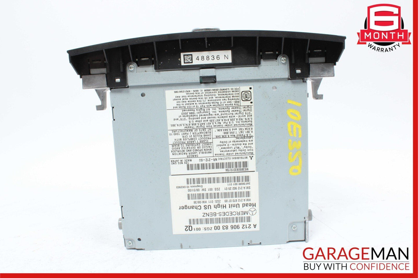 10-11 Mercedes W212 E350 E550 Comand Command Head Unit CD Changer Radio OEM