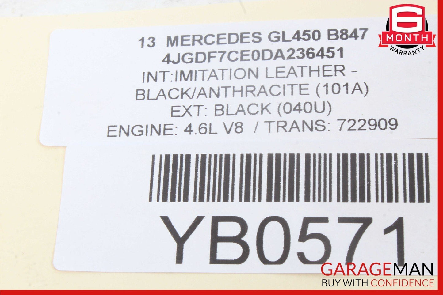 12-19 Mercedes X166 GL450 GLS550 ML350 Sunroof Sun Roof Motor 1669001208 OEM