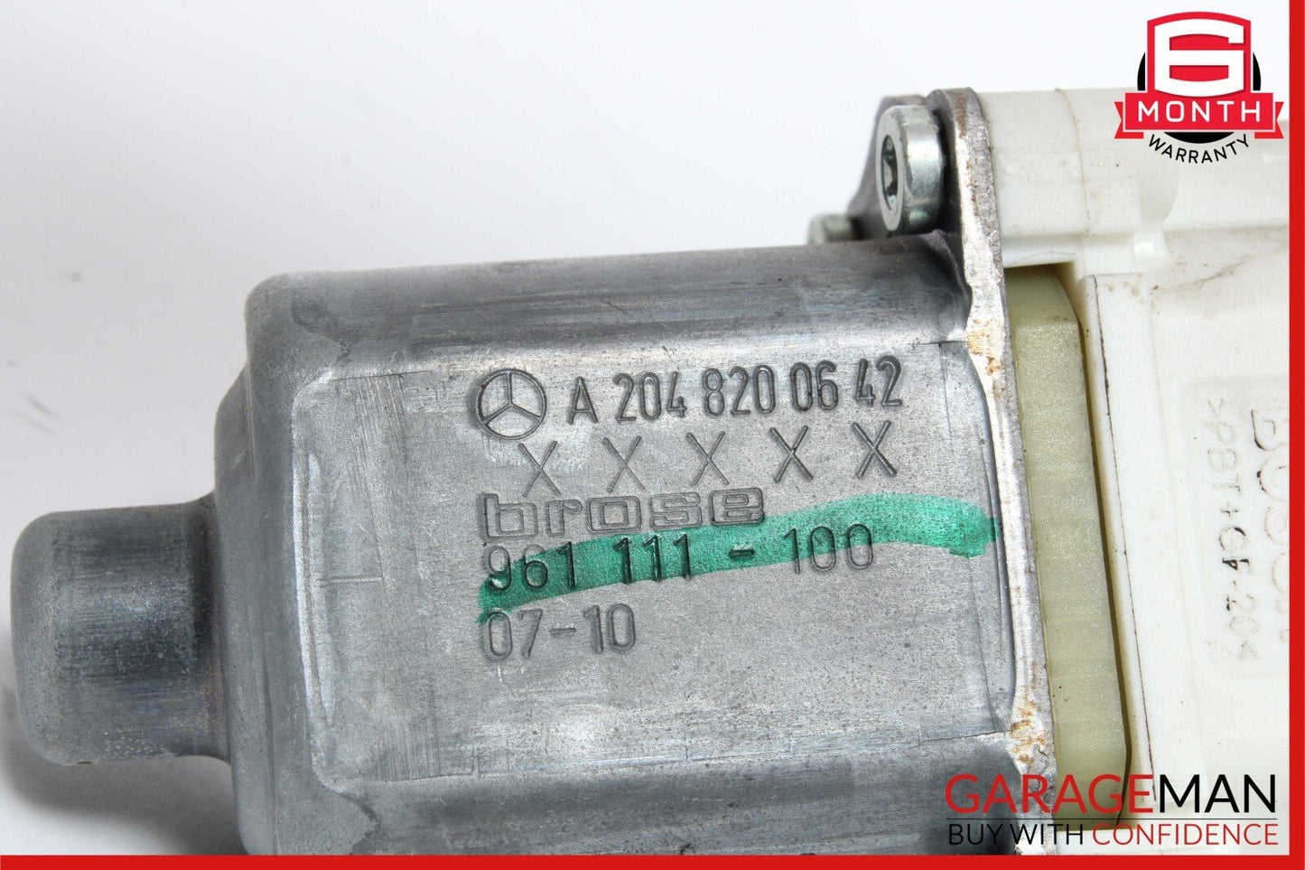08-14 Mercedes C350 C250 C300 Rear Left Side Door Window Regulator Motor Unit