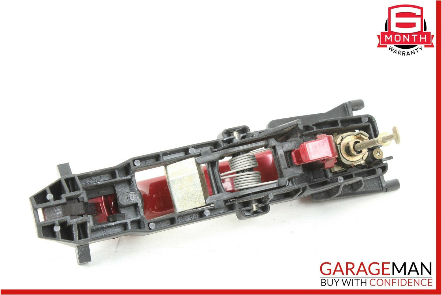 05-08 Mercedes R171 SLK350 Front Left Driver Side Exterior Door Handle Red OEM
