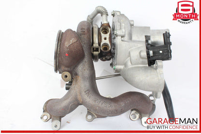 14-20 Maserati Quattroporte Ghibli Left Turbocharger Turbo Charger Manifold OEM