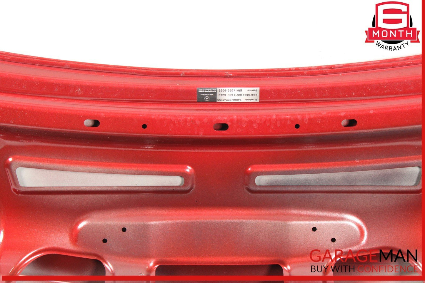 15-21 Mercedes W205 C300 C43 C63 AMG Rear Trunk Lid Shell Cover Panel Red OEM