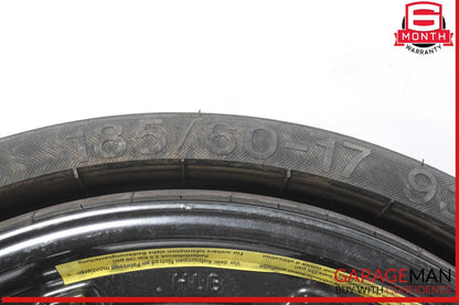 03-12 Mercedes R230 SL500 SL63 AMG Emergency Spare Tire Wheel Donut Rim 17" R17