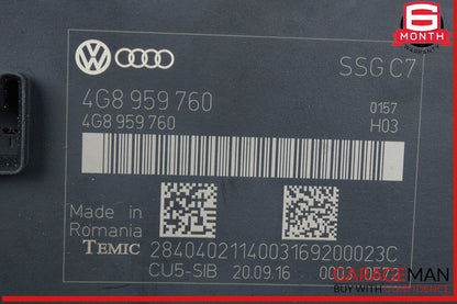 12-18 Audi A6 A7 Front Left Driver Side Seat Control Module Unit 4G8959760 OEM
