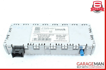 Mercedes W212 E350 E400 SLK250 Sirius Satellite Radio Receiver 2128706489 OEM