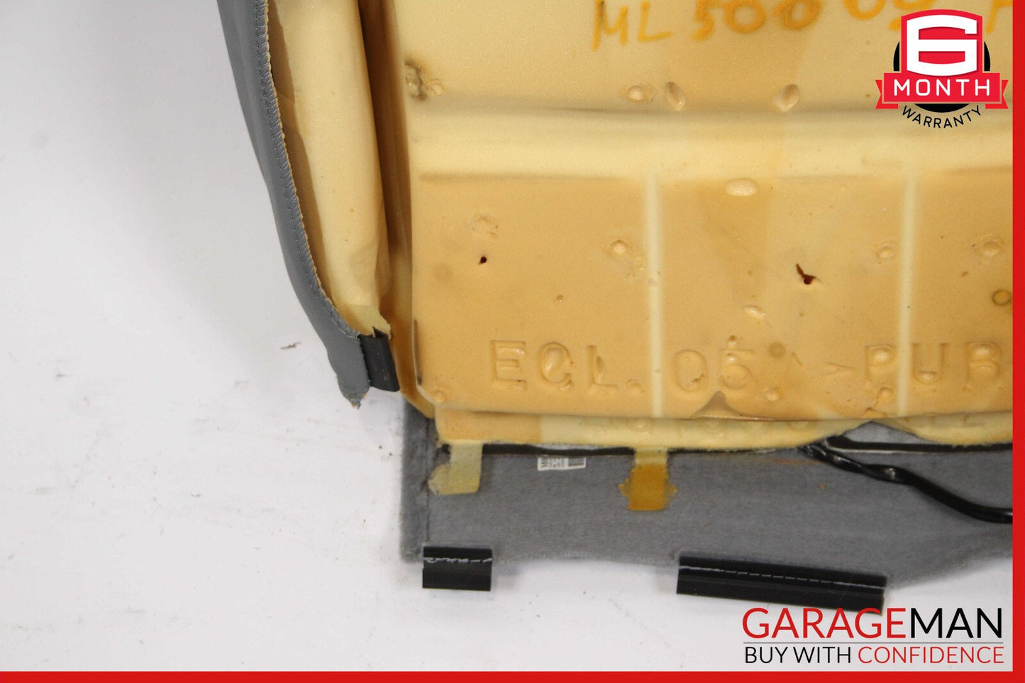 00-05 Mercedes W163 ML350 ML500 Front Left Side Top Upper Seat Cushion Gray OEM