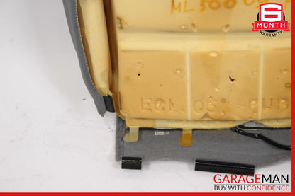 00-05 Mercedes W163 ML350 ML500 Front Left Side Top Upper Seat Cushion Gray OEM