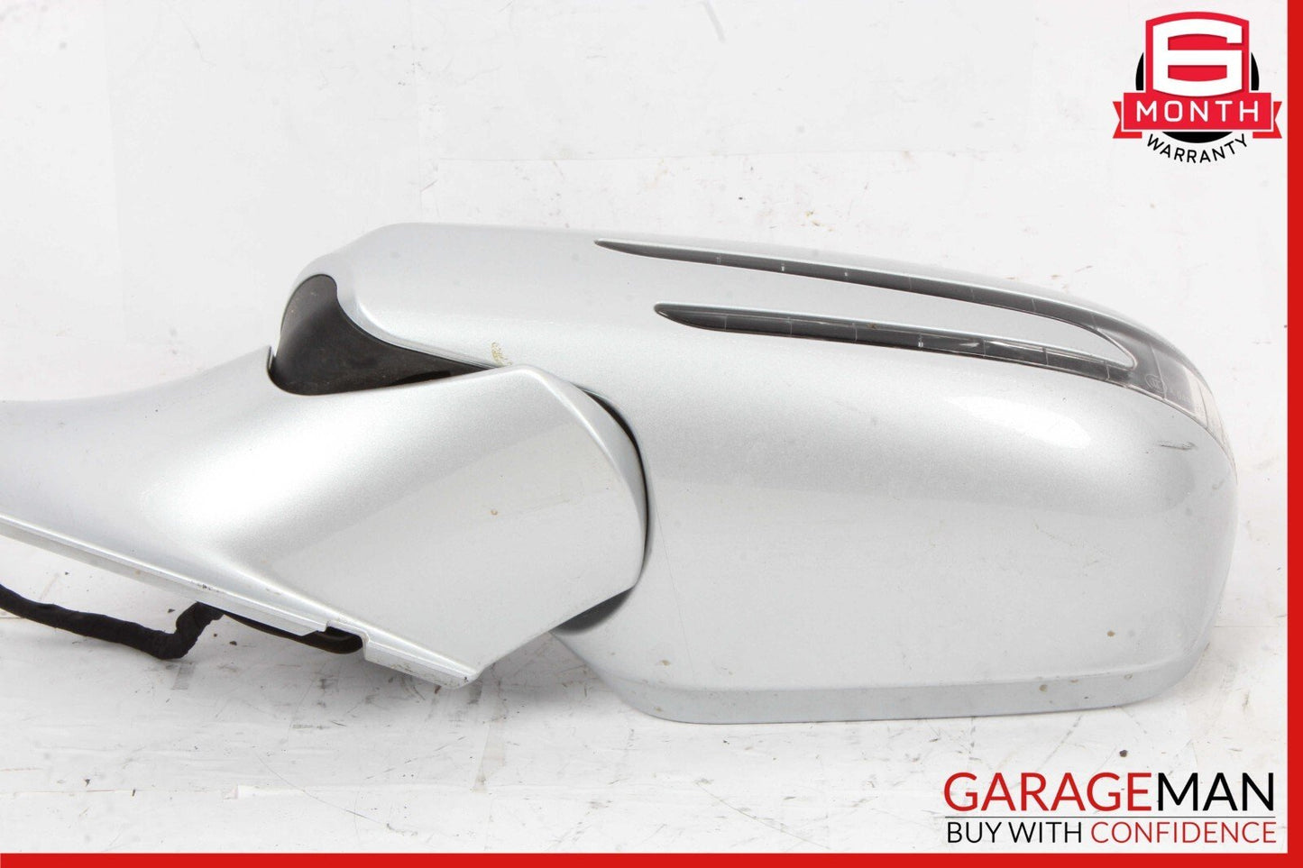 09-11 Mercedes R171 SLK300 SLK280 Front Left Side Mirror Door Rear View Silver