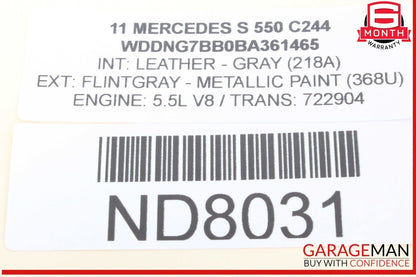 10-13 Mercedes W221 S550 S400 S350 Yaw Turn Rate Sensor 0055429518 OEM
