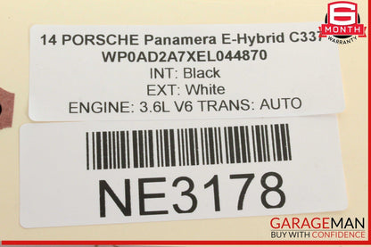 10-16 Porsche Panamera 970 E-Hybrid Rear Right Side Door Lock Latch Actuator OEM