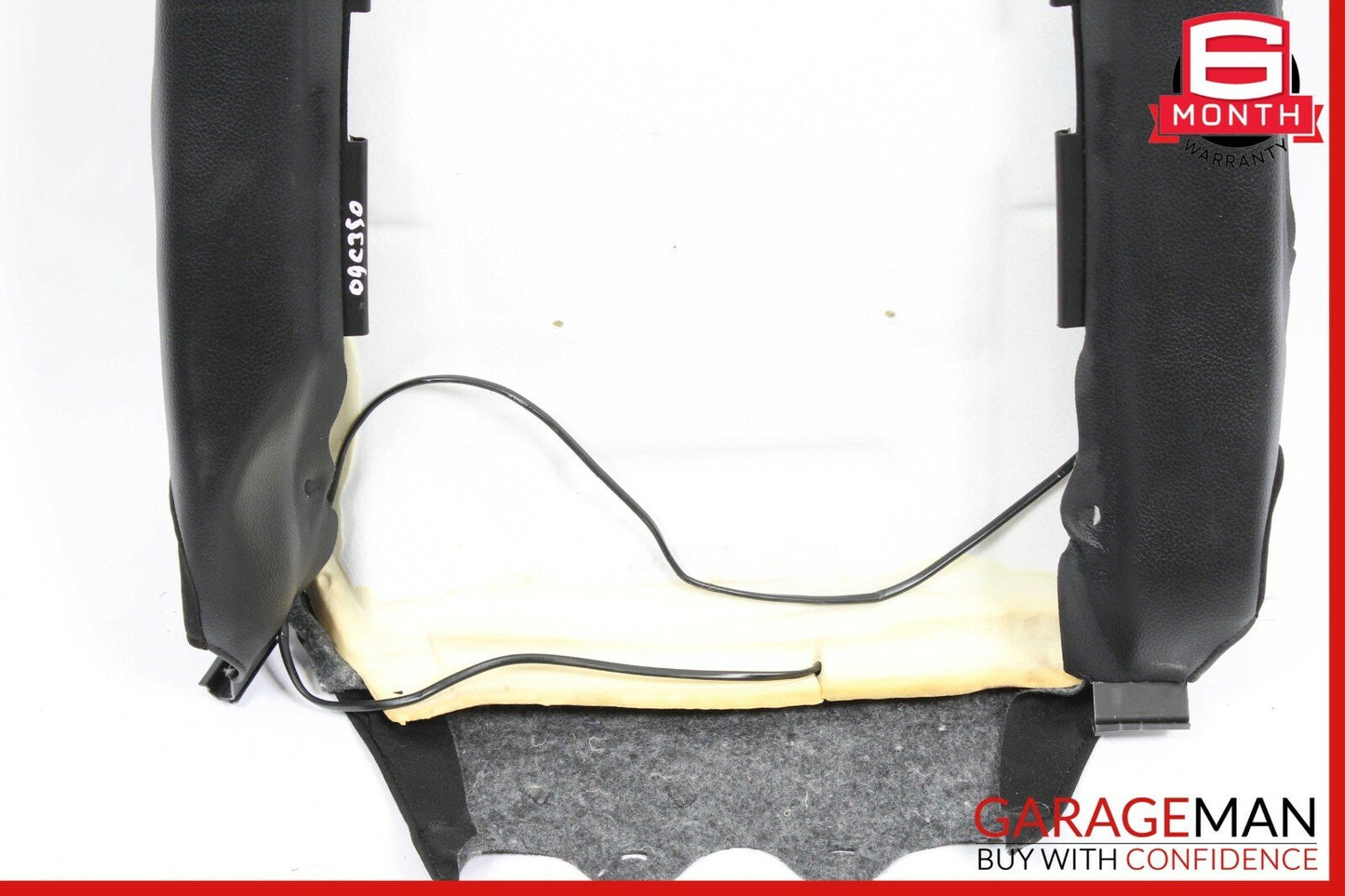 08-14 Mercedes W204 C300 C350 Front Right Side Top Upper Seat Cushion Black
