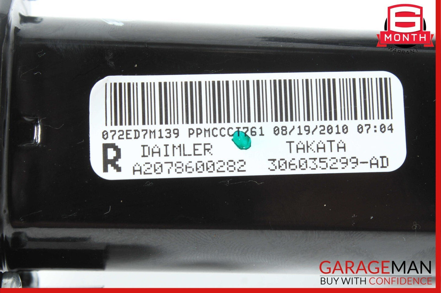 10-16 Mercedes W207 E350 E550 Front Right Seat Belt Feeder Retractor Motor Unit