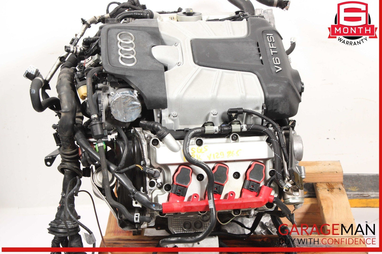 14-17 Audi SQ5 S4 S5 Complete Engine Motor Block Assembly OEM 188k