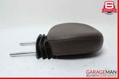 05-11 Mercedes R171 SLK280 Front Left / Right Side Seat Headrest Head Rest Brown