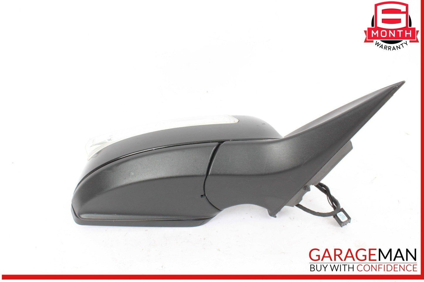 08-09 Mercedes W204 C300 C350 Front Right Side Door Rear View Mirror Black OEM