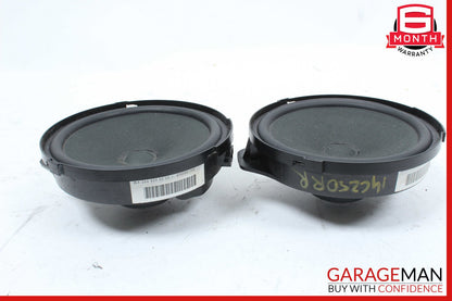 08-14 Mercedes W204 C250 C300 Rear Right & Left Side Door Sound Speakers Set OEM