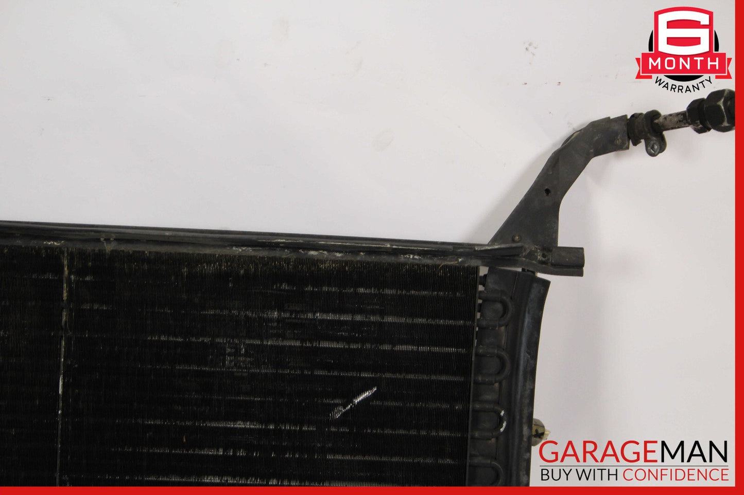 90-93 Mercedes R129 500SL AC A/C Condenser Radiator Cooling Fan Shroud Motor
