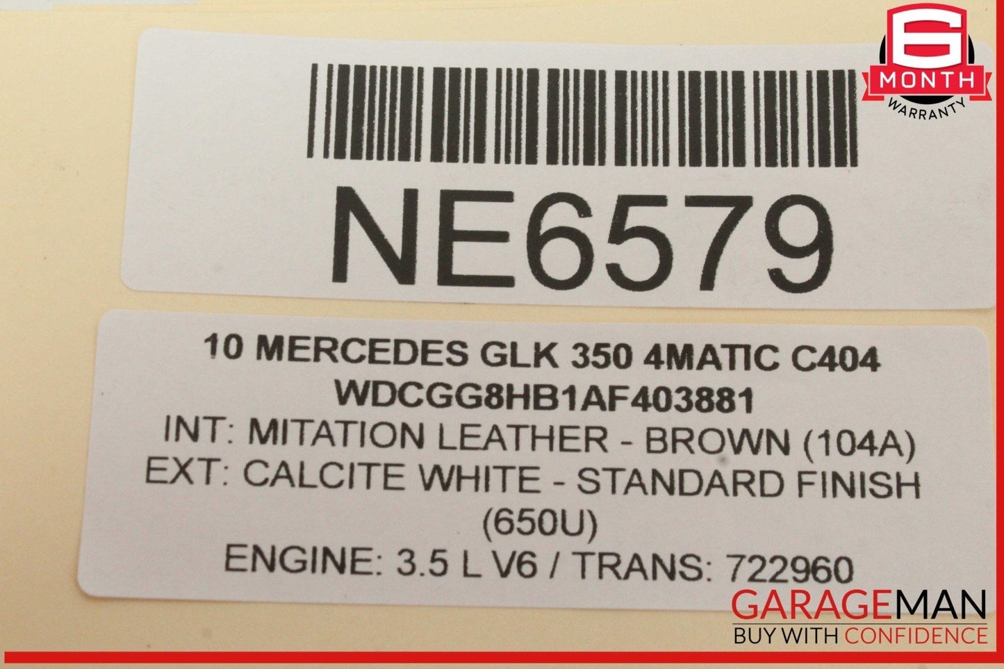 08-14 Mercedes X204 GLK350 4MATIC Front Right Side Door Lock Latch Actuator OEM