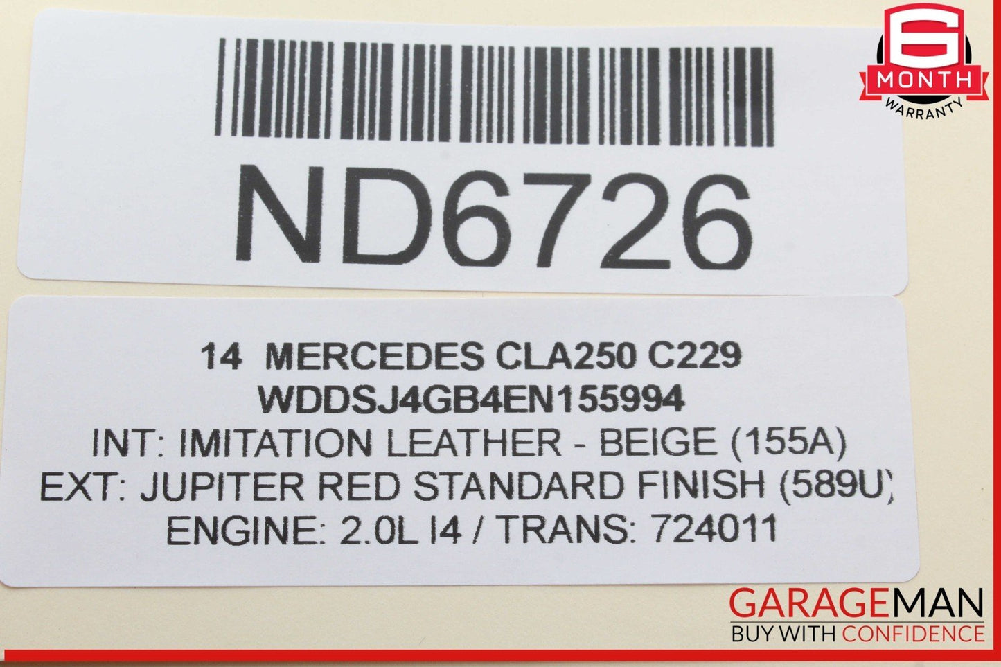 12-20 Mercedes W117 CLA250 SLK350 Hand Parking Brake Control Module Unit OEM