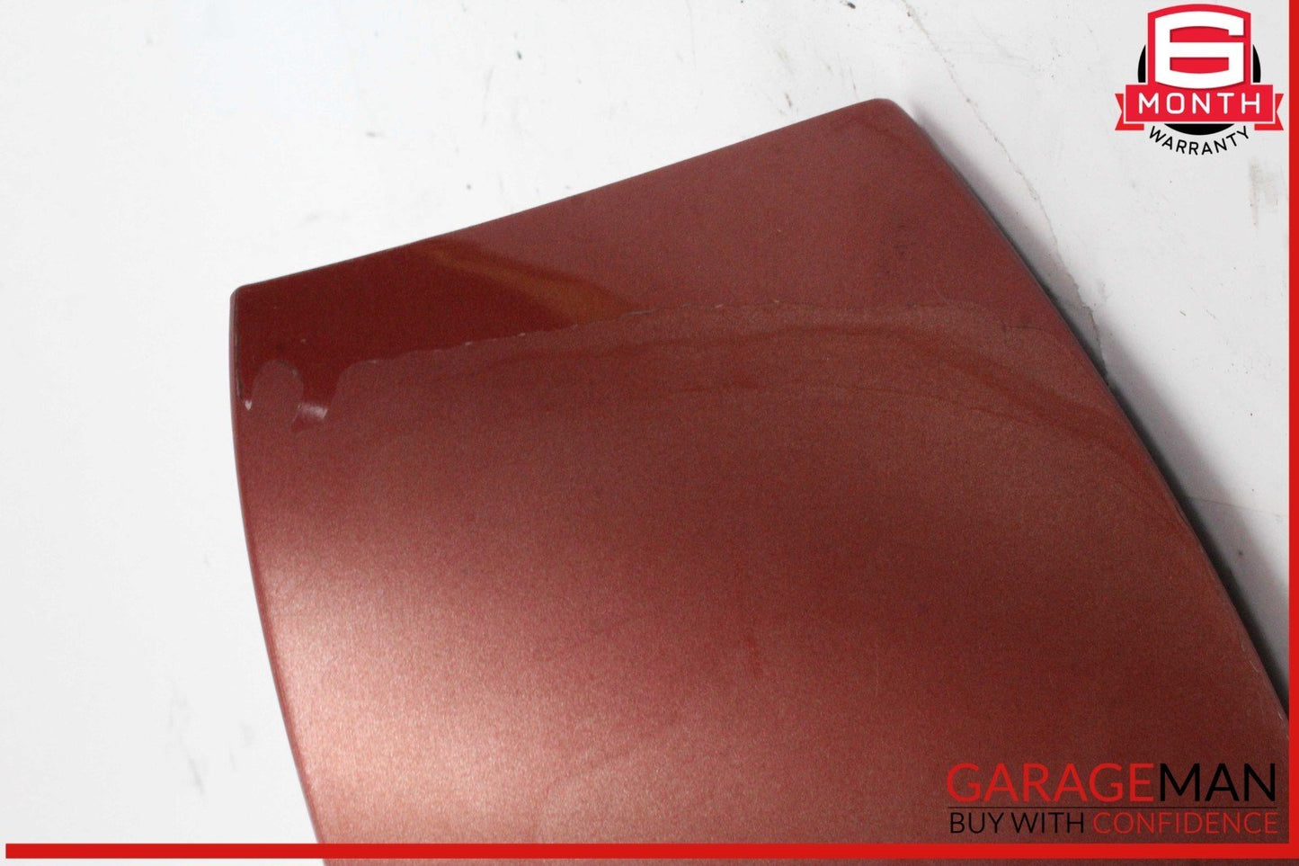 07-15 Audi Q7 Rear Trunk Hatch Spoiler Wing Red w/ Brake Light 4L0827933 OEM