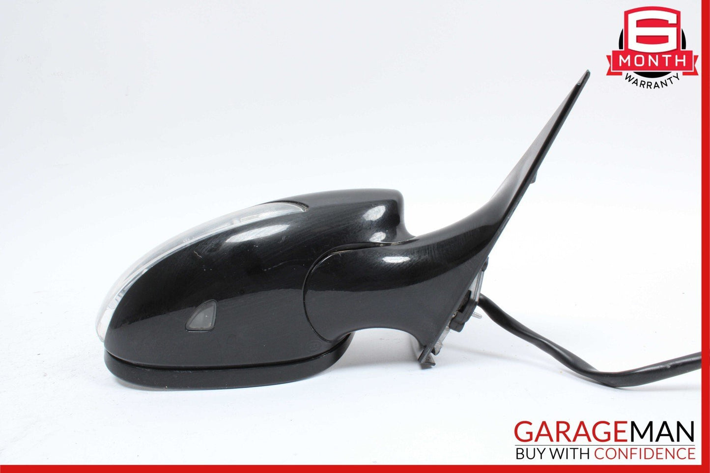 07-09 Mercedes W221 S550 S600 Right Side Mirror Door Rear View Black OEM