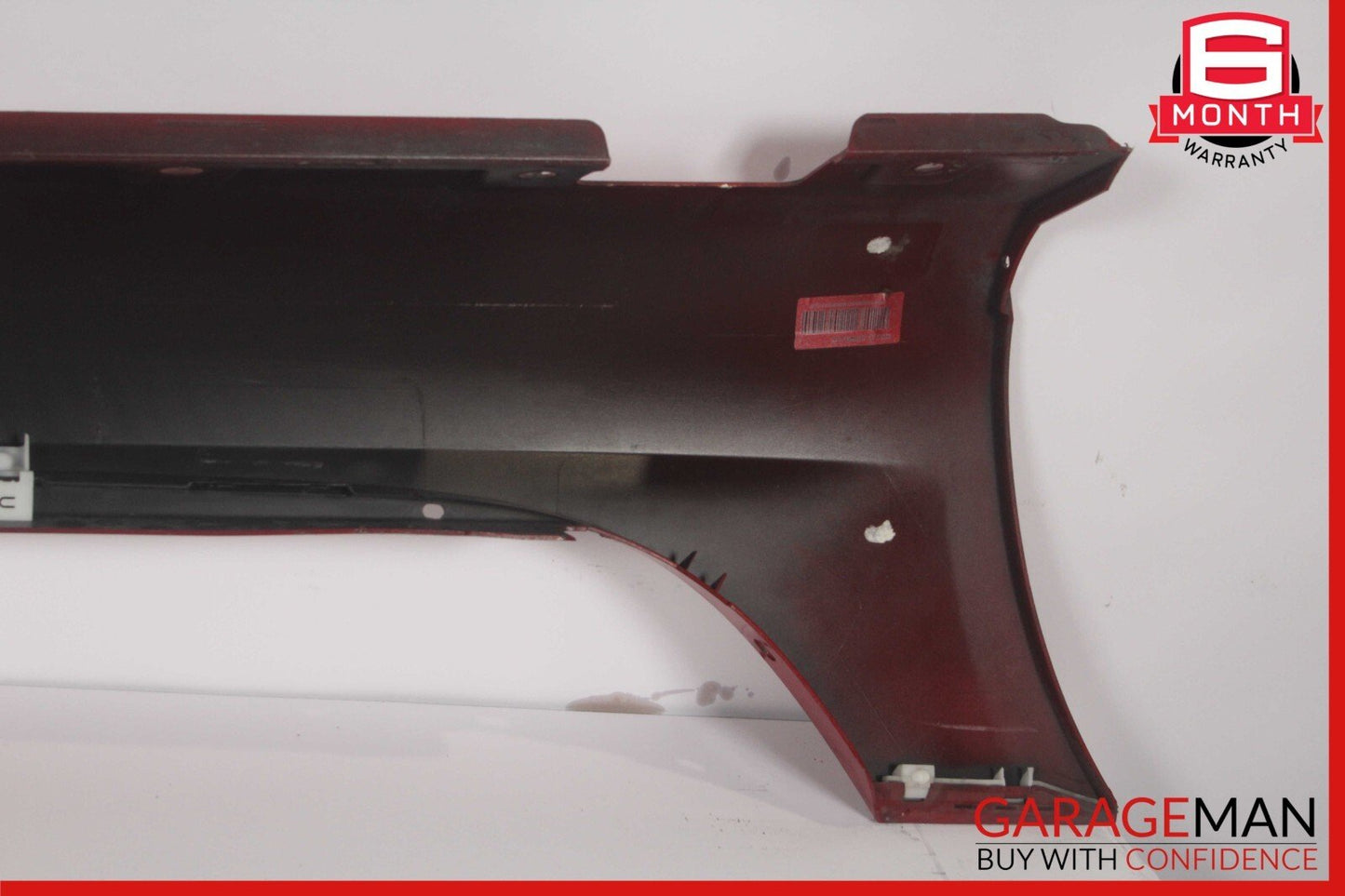 12-16 Mercedes R172 SLK250 AMG Sport Left Side Rocker Skirt Molding Panel Red