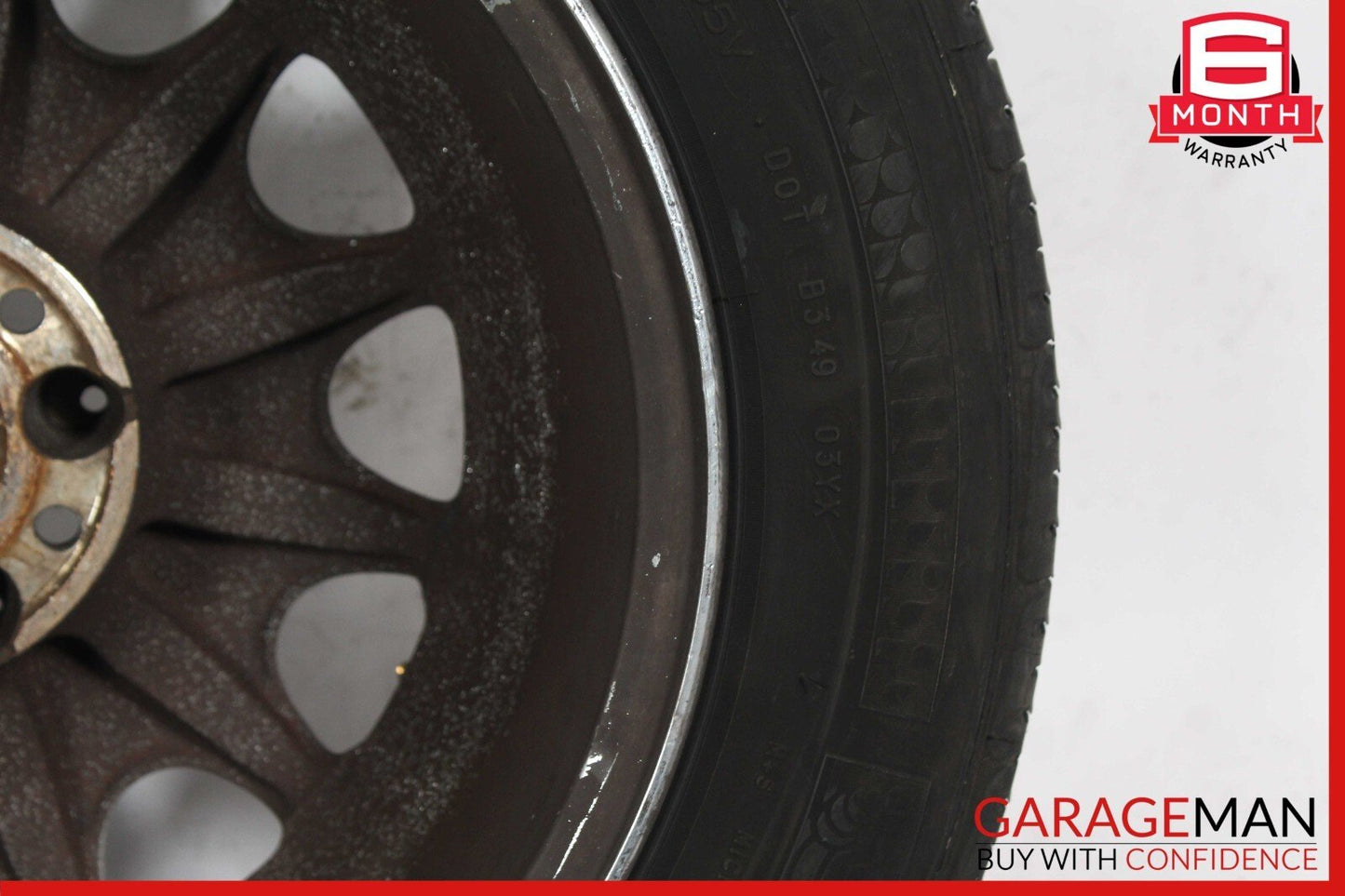 90-02 Mercedes R129 SL320 SL500 SL600 8 x 16 R16 Wheel Tire Rim Chrome OEM