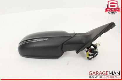 09-16 Audi A4 Front Right Passenger Side Door Rear View Mirror Black OEM