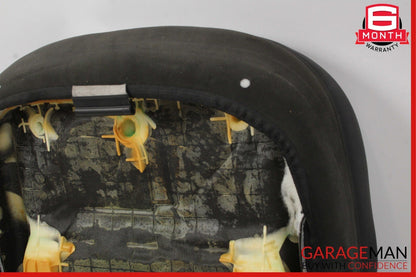 14-17 Maserati Ghibli Front Left Driver Side Lower Bottom Seat Cushion Black